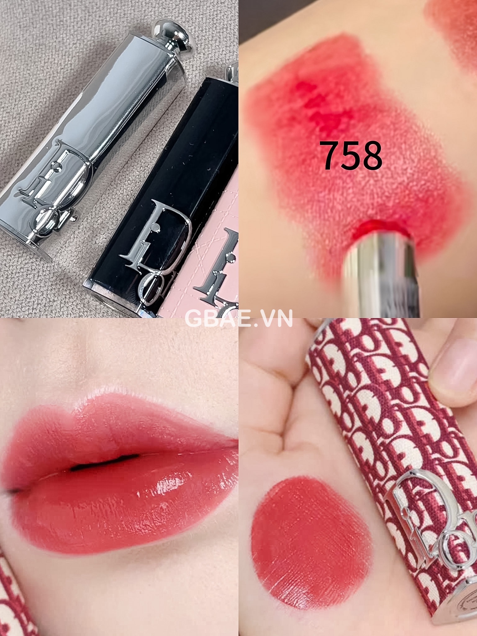 Son DIOR Addict Glass Lipstick 2.7g Fullbox
