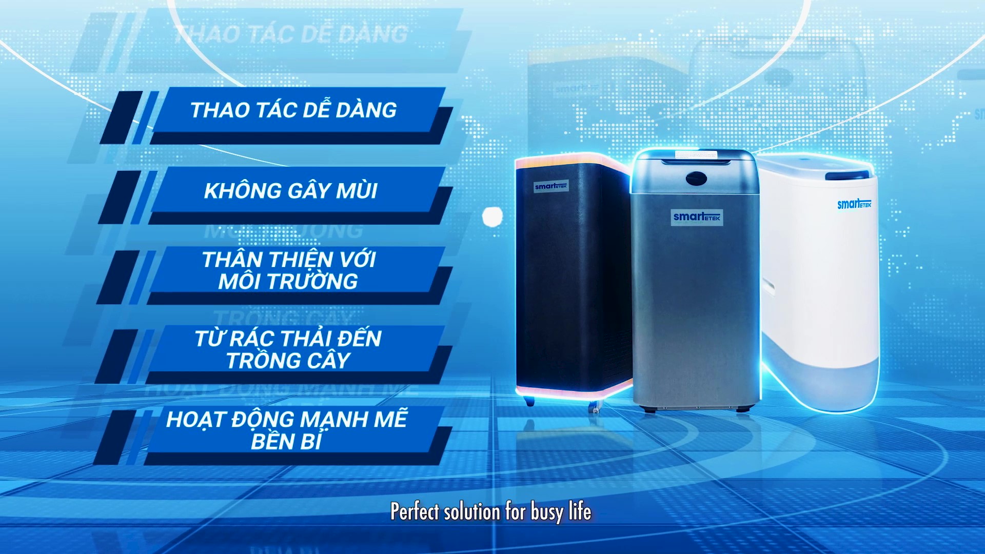 Giới thiệu Sản phẩm - Máy tái chế rác hữu cơ SmartEtek