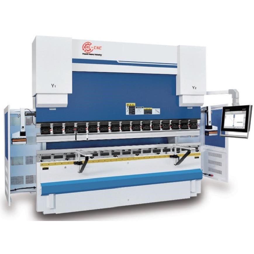 Máy chấn CNC thủy lực đồng bộ điện dòng WE67K