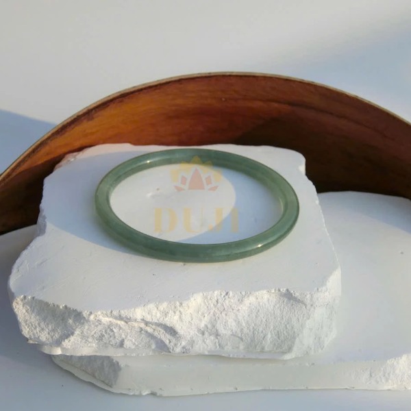 Vòng tay thạch bản Lam Băng Ngọc chất lượng cao Type A