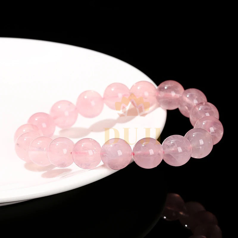 Vòng tay Thạch Anh Hồng 5A