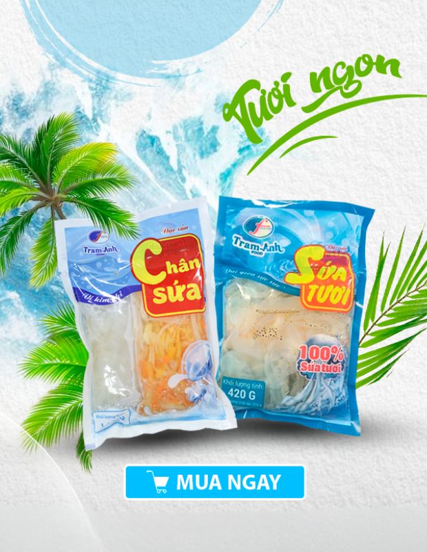 Sứa gói ăn liền món ngon tiện lợi, cho ngày hè nóng bức