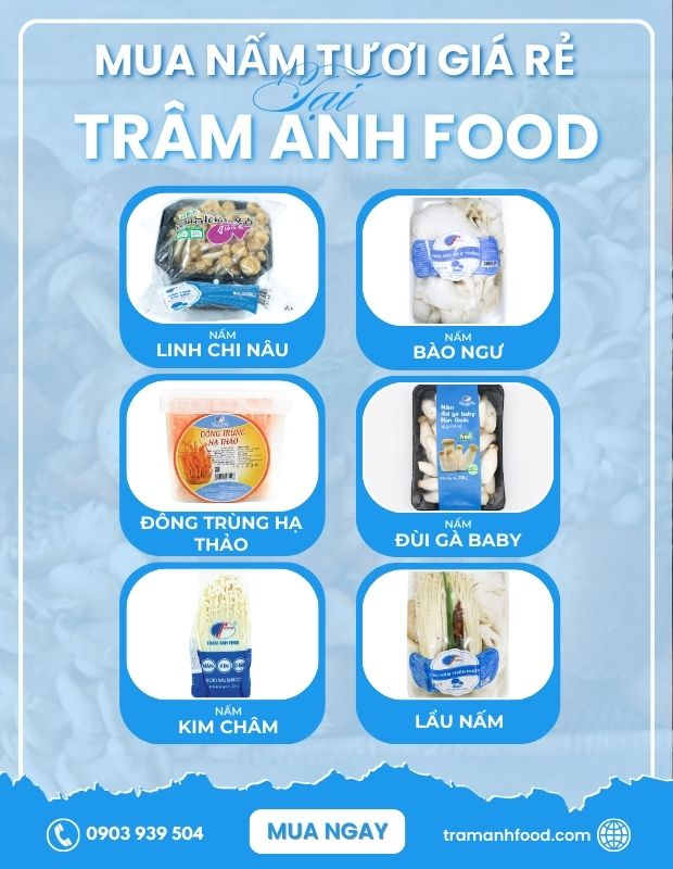 Mua nấm tươi giá rẻ ở đâu tại TP. Hồ Chí Minh