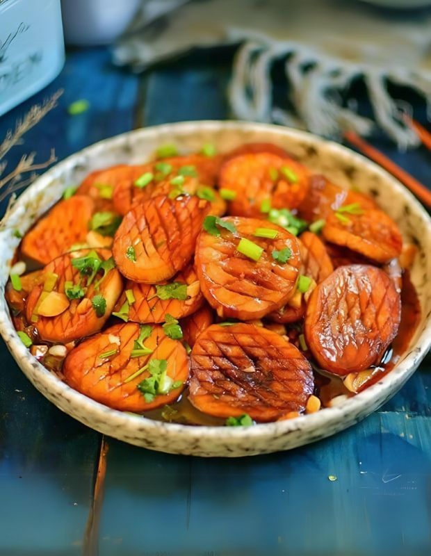 Nấm đùi gà sốt sa tế thơm ngon, dễ làm tại nhà