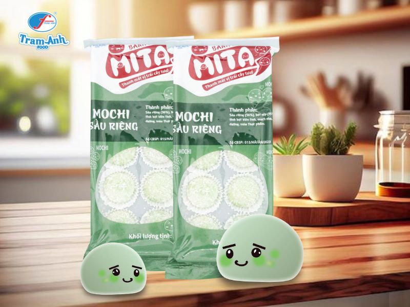 Bánh mochi sầu riêng