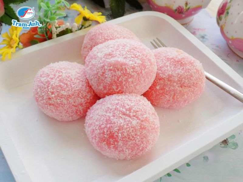 Bánh Mochi vị Dâu Mita