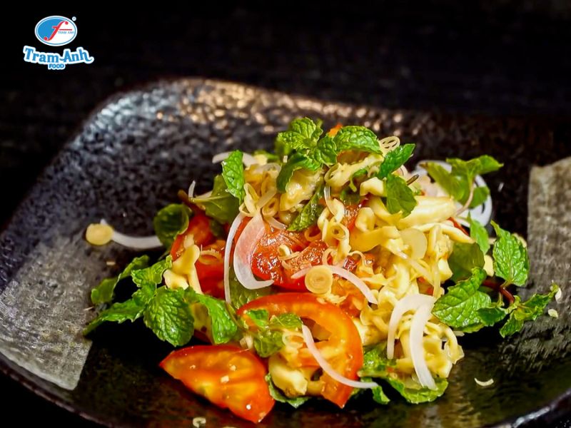 Món ngon từ nấm Hoàng Kim tươi Trâm Anh Food