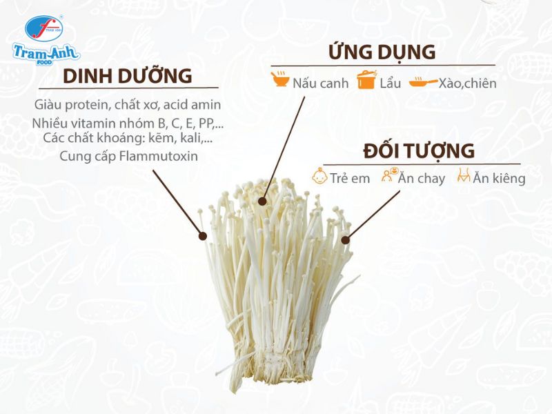 Nấm kim châm tươi