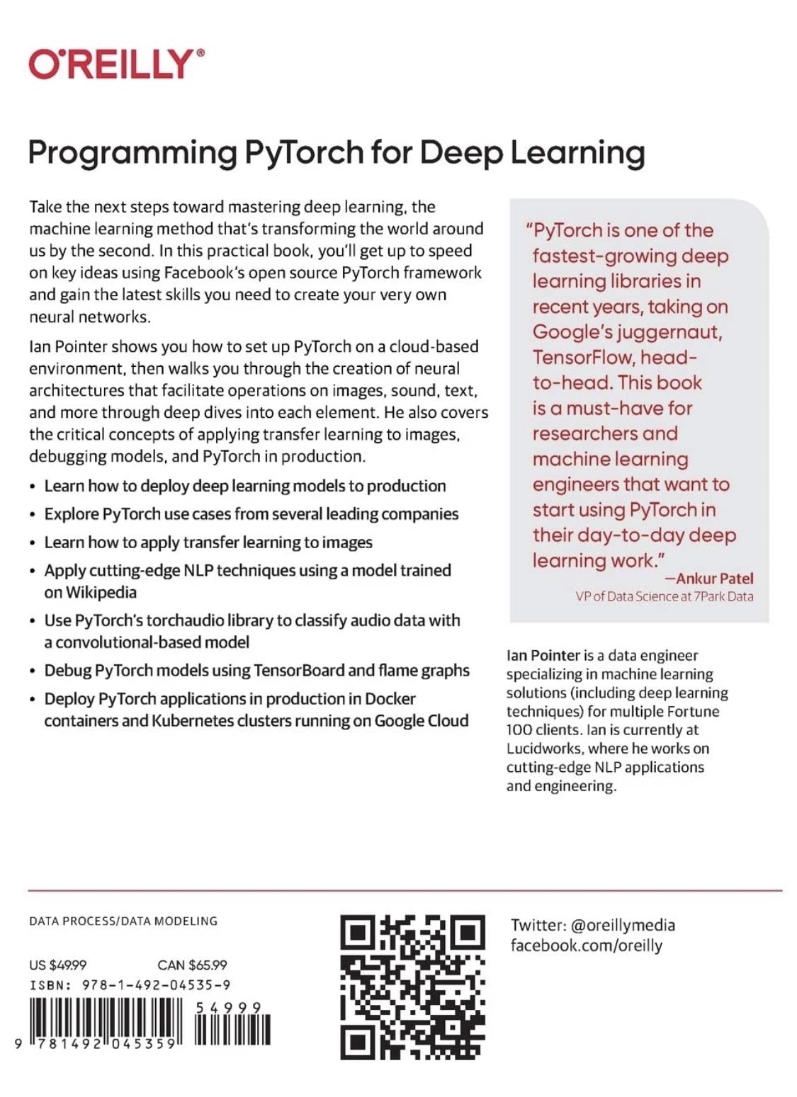 Programming PyTorch for Deep Learning