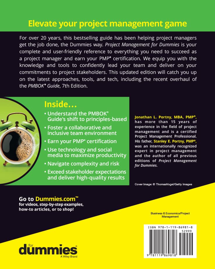 Project Management For Dummies 6th