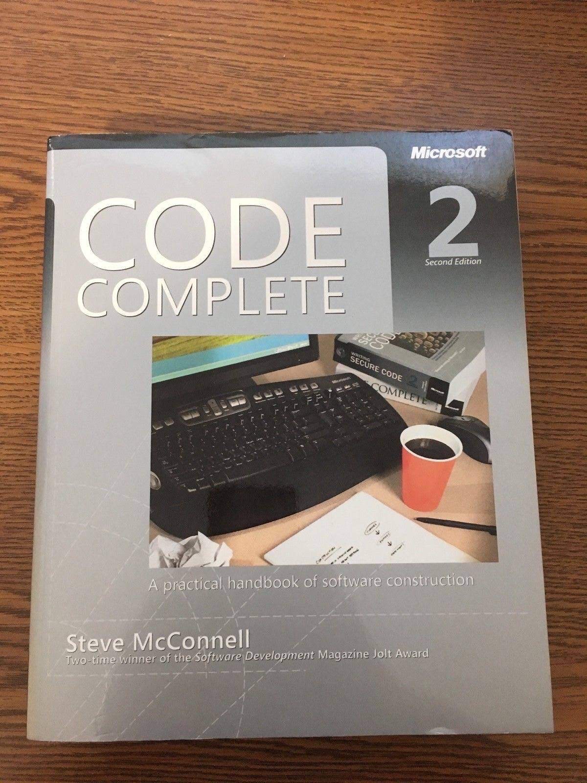 Code Complete: A Practical Handbook of Software Construction