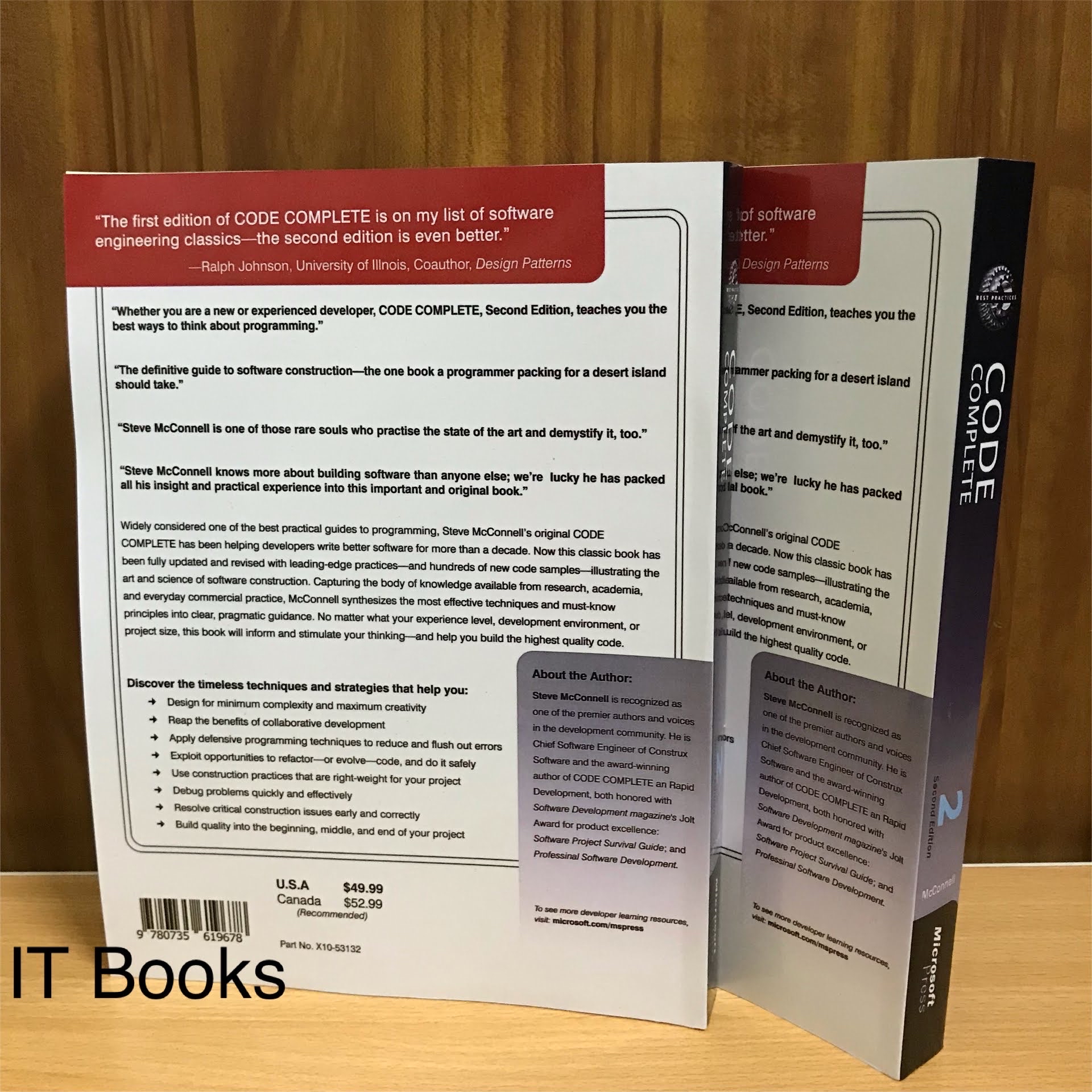Code Complete: A Practical Handbook of Software Construction