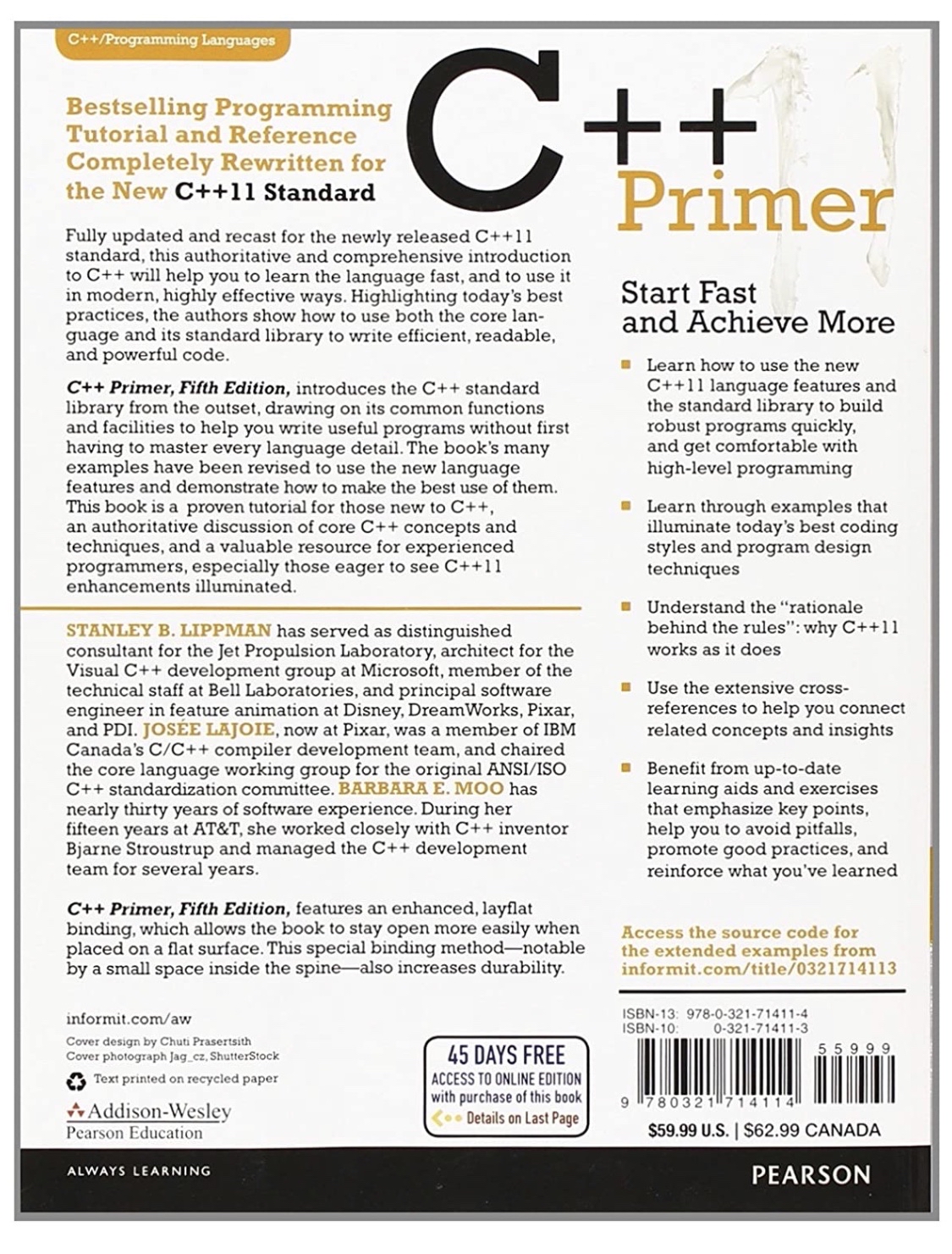 C++ Primer 5th