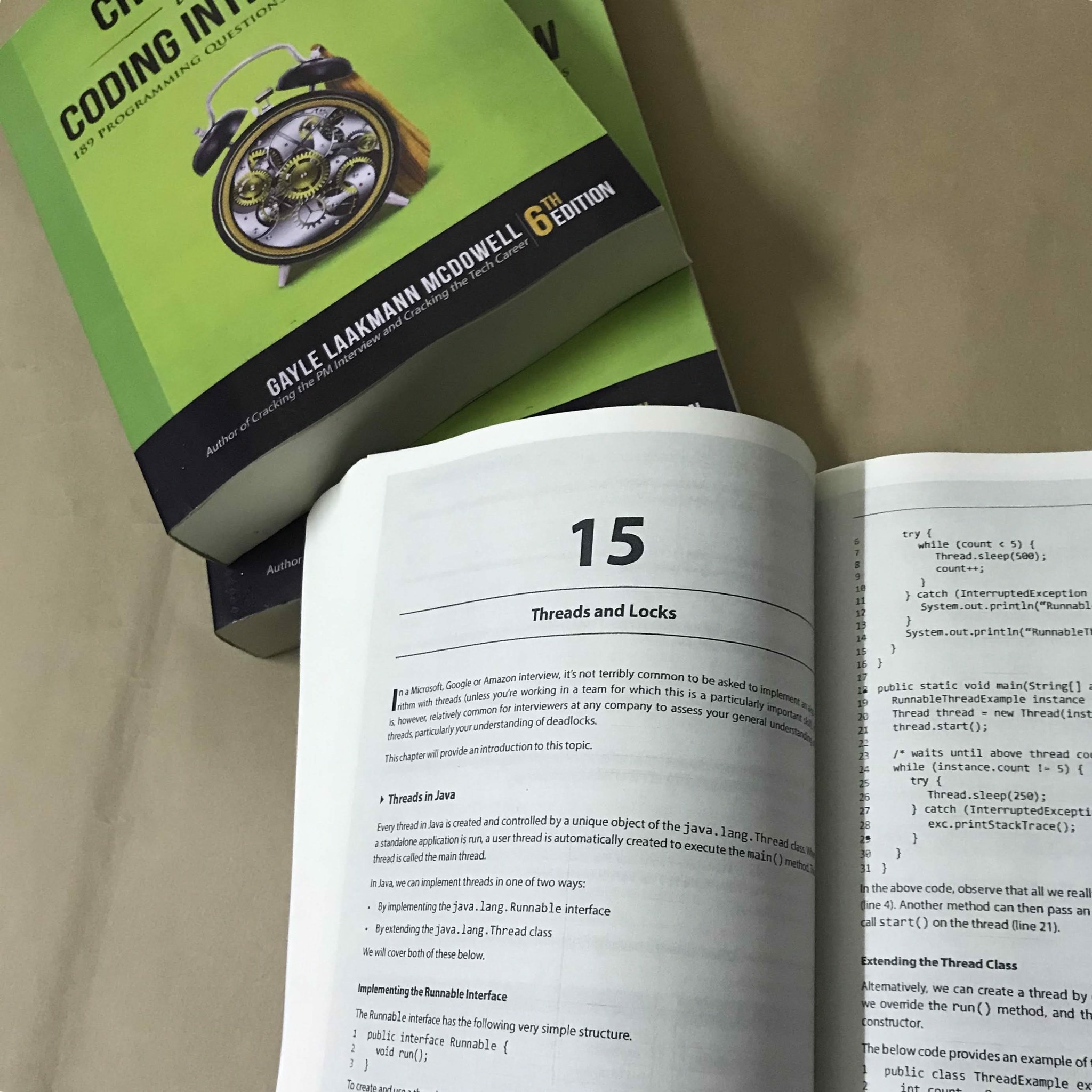 Cracking the Coding Interview: 189 Programming Questions and Solutions (6th)