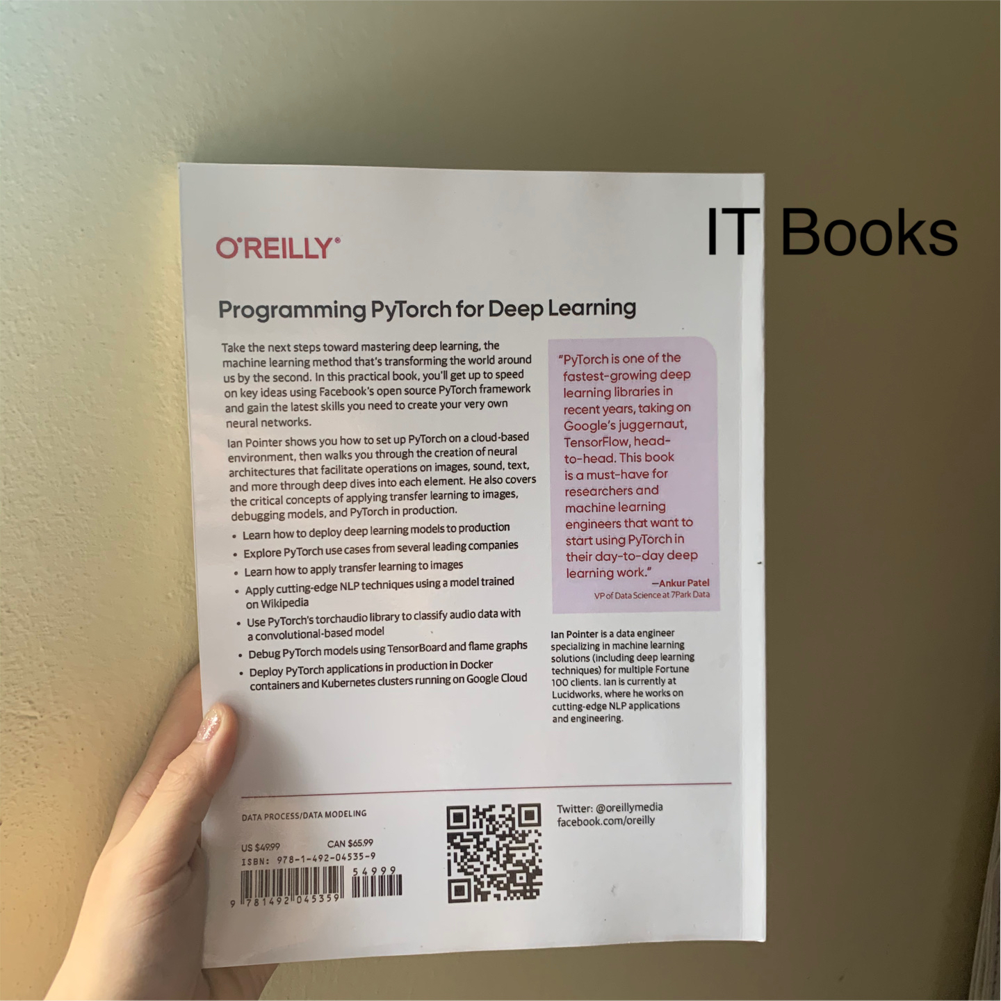 Programming PyTorch for Deep Learning