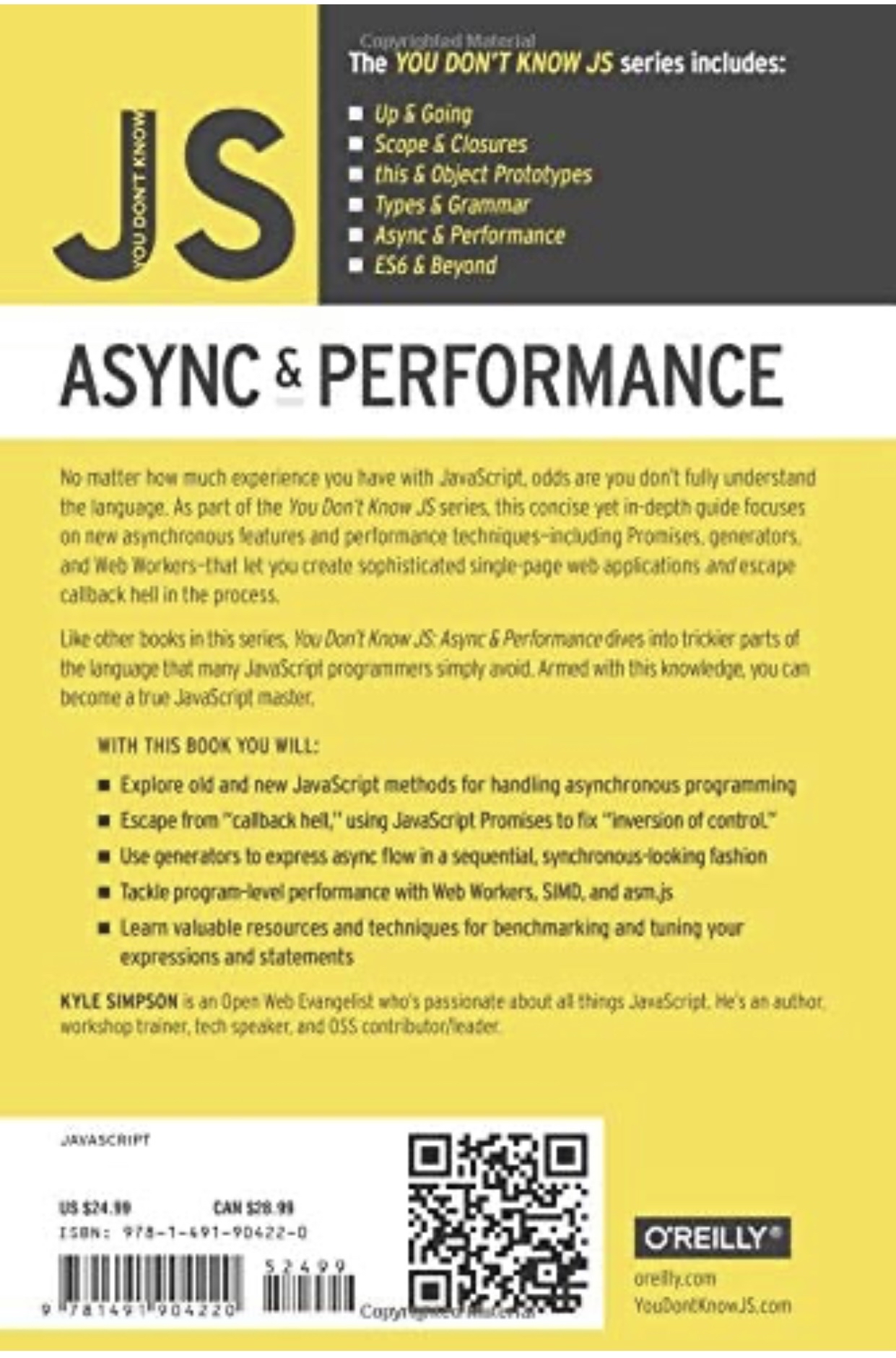 You Don't Know JS: Async & Performance