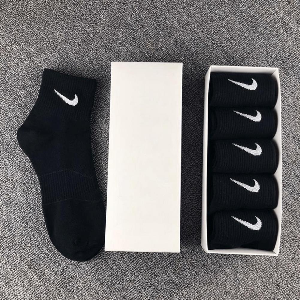 [ Xưởng Giày AIO ]  Tất, Vớ _Nike Nam Nữ Cổ Ngắn, Trung, Dài Vải Dệt Kim Cao Cấp 03 Màu