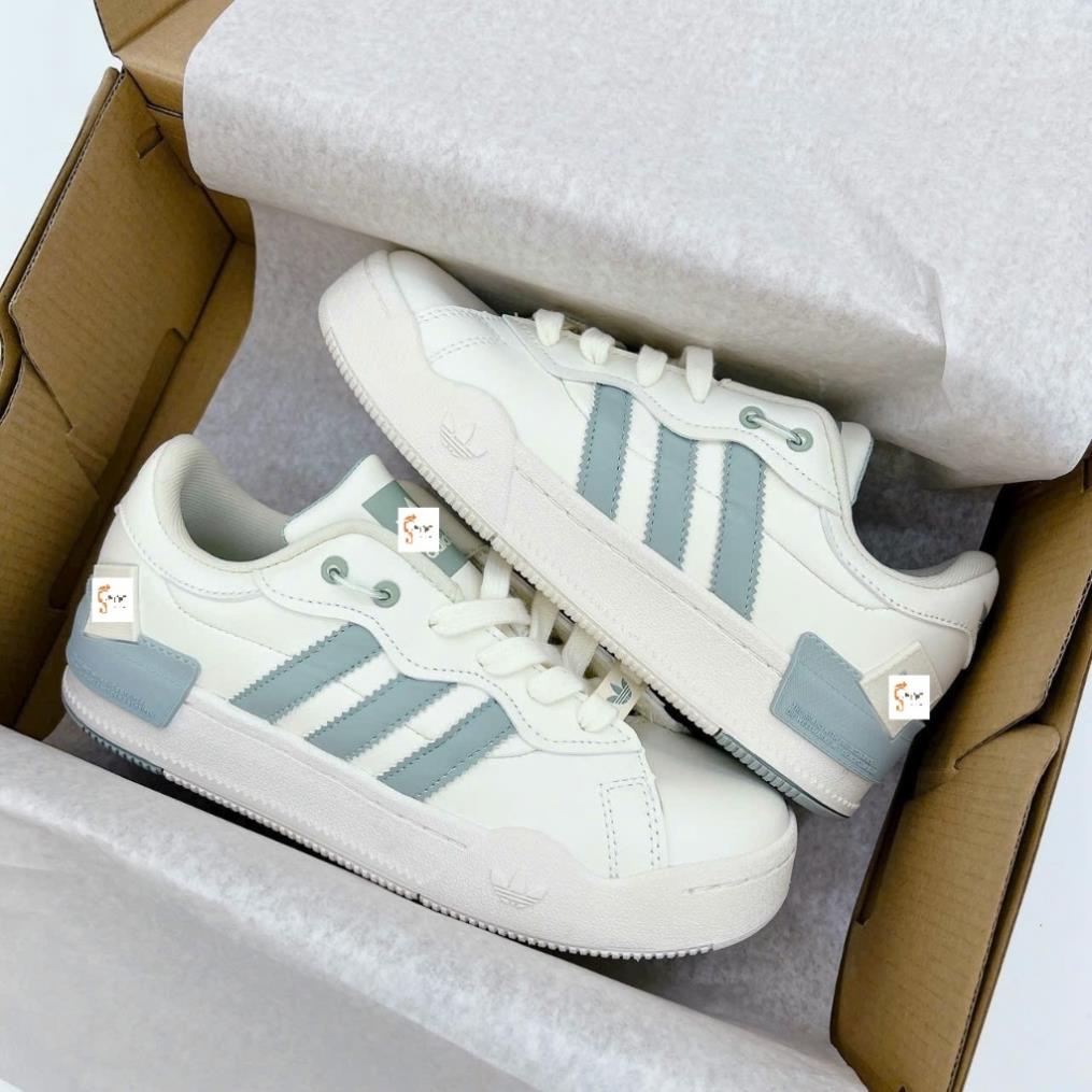 Giày Thể Thao Das Rey Galle White Dash Green, Das Xanh Ngọc Cho Nữ Hàng Cao Cấp