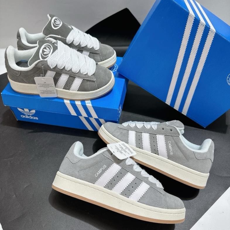 Giày Adidas Campus 00s ‘Grey Cloud White Siêu phẩm giày thể thao sneaker campus xám cao cấp nam nữ