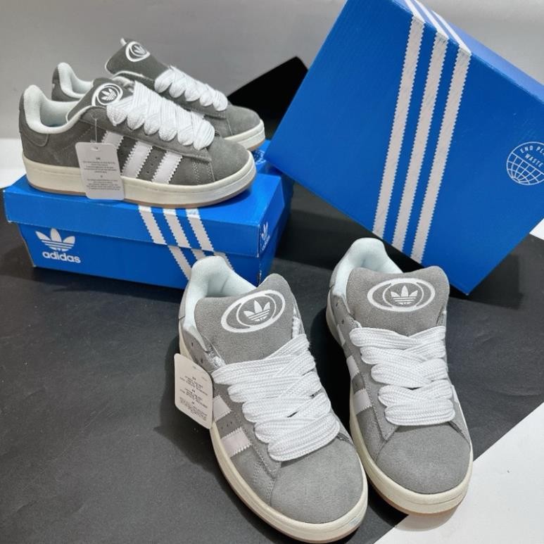 Giày Adidas Campus 00s ‘Grey Cloud White Siêu phẩm giày thể thao sneaker campus xám cao cấp nam nữ