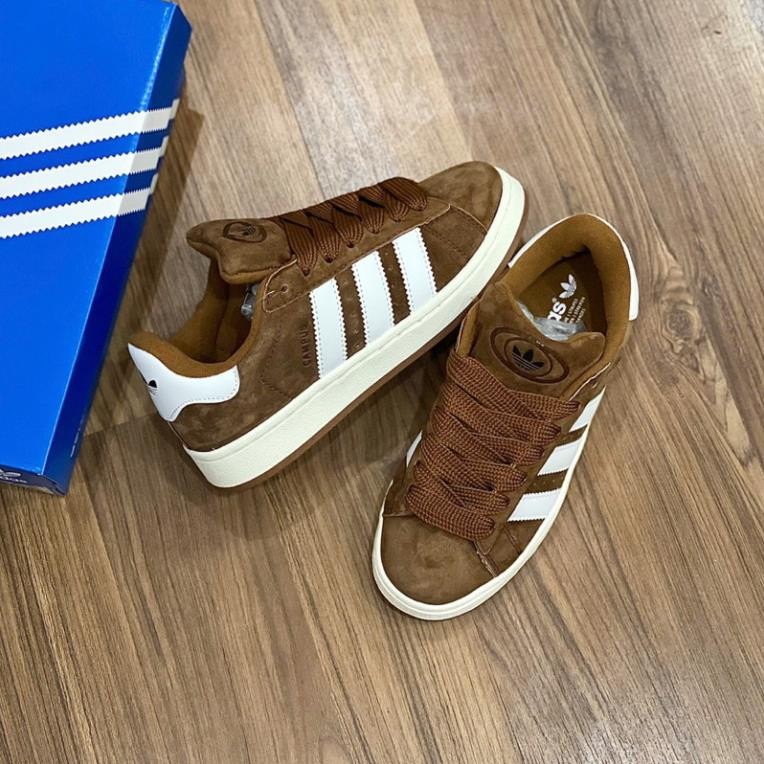 Giày thời trang thể thao nam nữ Cam.pus 00S màu nâu, giày sneaker thể thao thời trang nam nữ