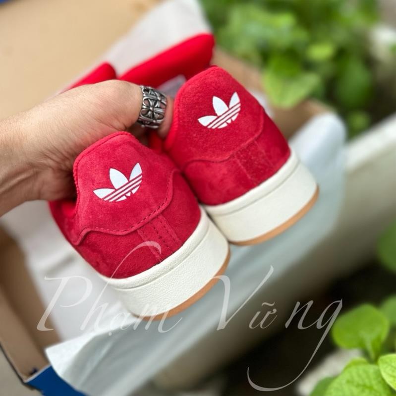 Giày Thể Thao Cổ Thấp Campu Đỏ Full Hộp