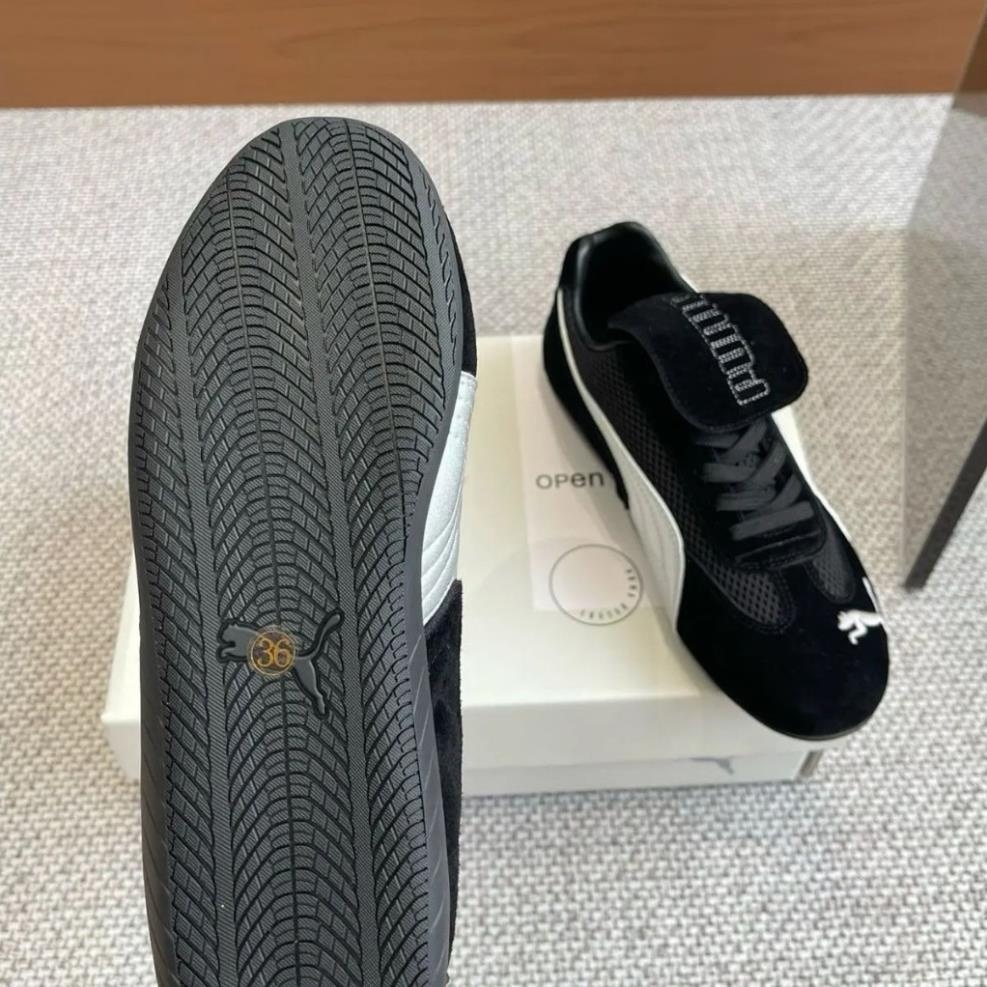 Giày thể thao Puma Speedcat OPEN YY Prairie, Giày thể thao Puma Màu Đen Hàng Cao Cấp Full Bill Box