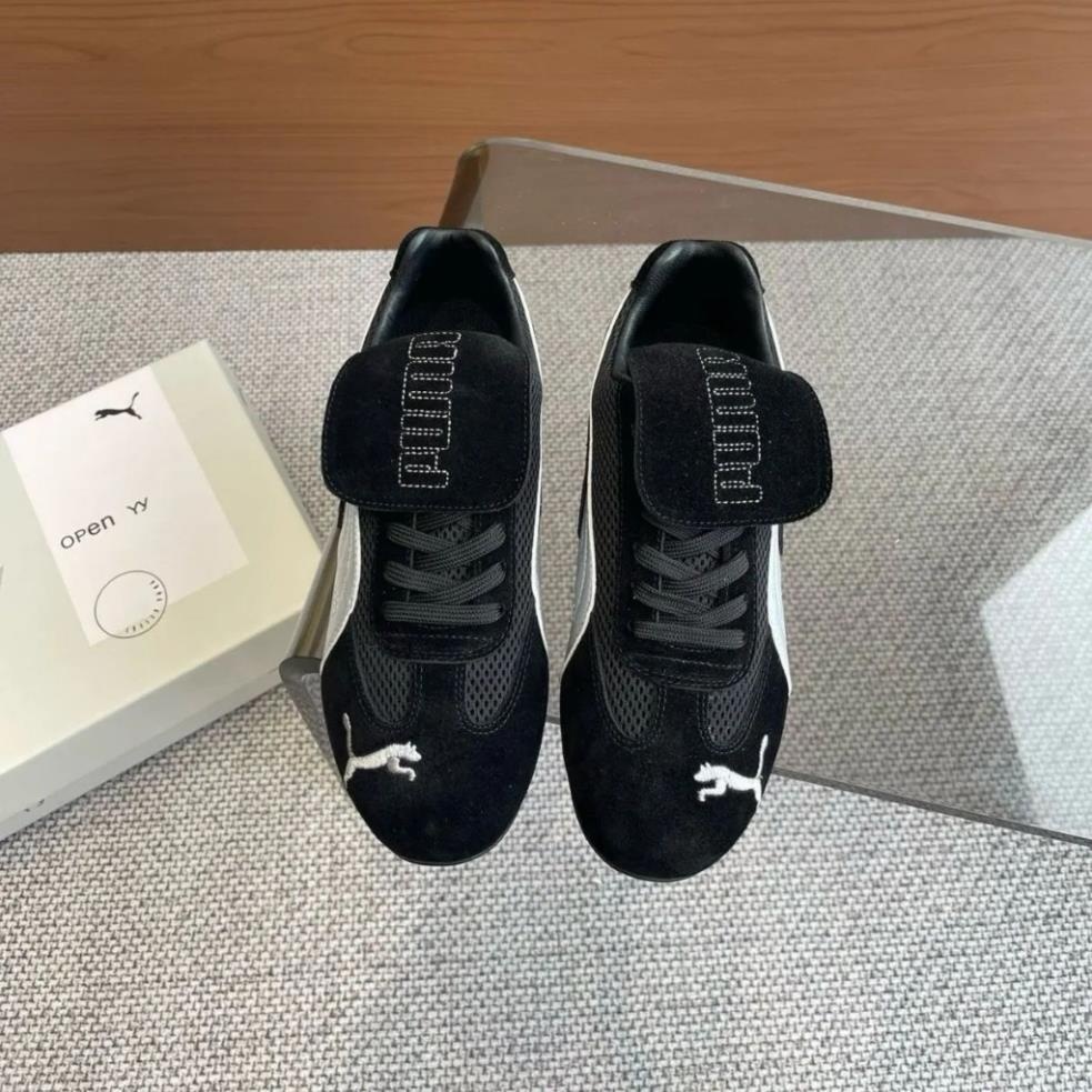Giày thể thao Puma Speedcat OPEN YY Prairie, Giày thể thao Puma Màu Đen Hàng Cao Cấp Full Bill Box