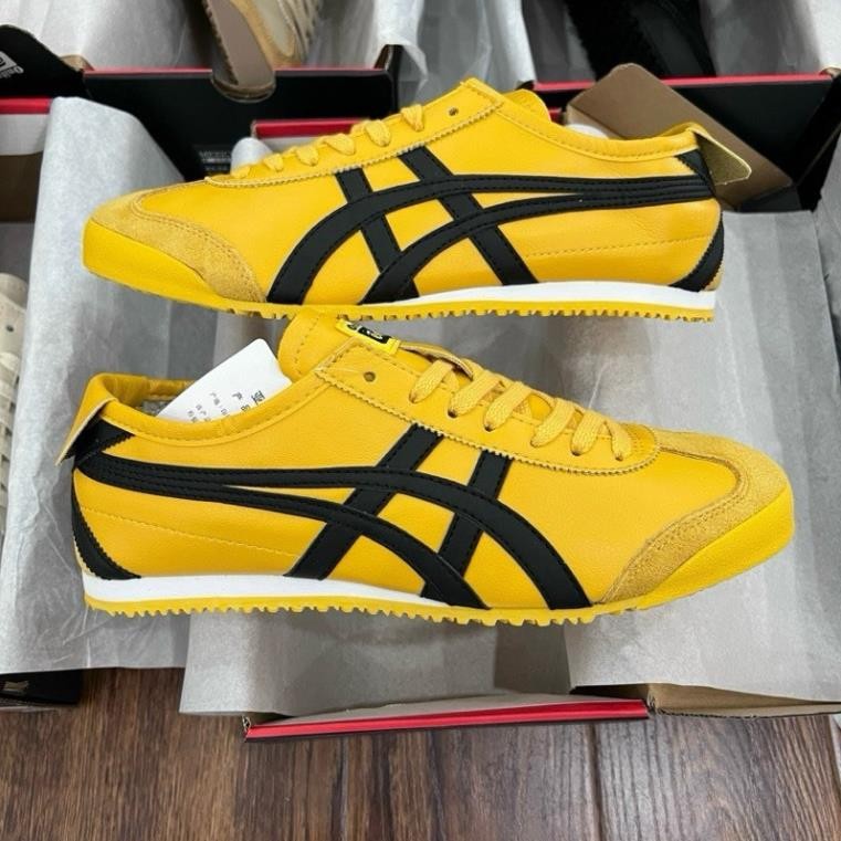 Giày Thể Thao Tiger Vàng sọc Đen Cao cấp full box miễn phí ship Giày onitsuka tiger vàng