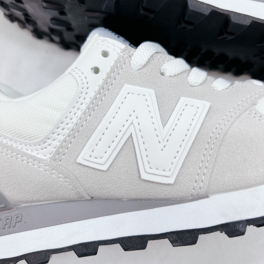 [AIO sneaker] Giày Thể Thao N.B 574 Xam Cao cấp,Giày Thể Thao Nữ Nug Newbalen 574 Kem Chữ N Viền Trắng