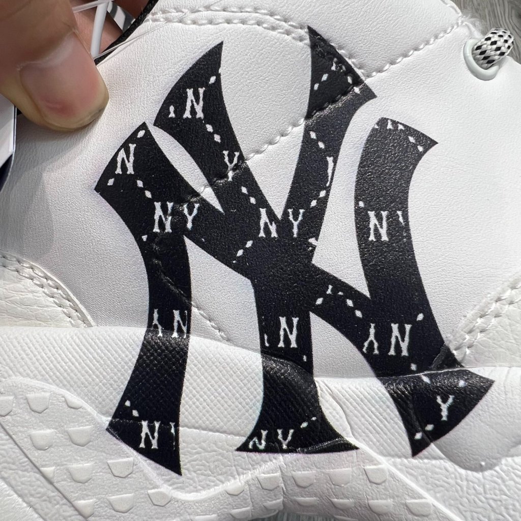 [AIO sneaker] Giày MLB BigBall Chunky Diamond Monogram New York Yankees Black - Bản Đẹp best Fullbox | MONO NY V2