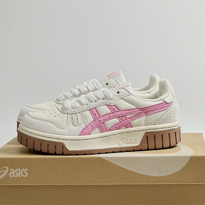 Giày thể thao sneaker Asic Hồng Siêu Cấp ,GIÀY THỂ THAO ASICS COURT PINK WHITE FULLBOX TẶNG BOX BẢO VỆ