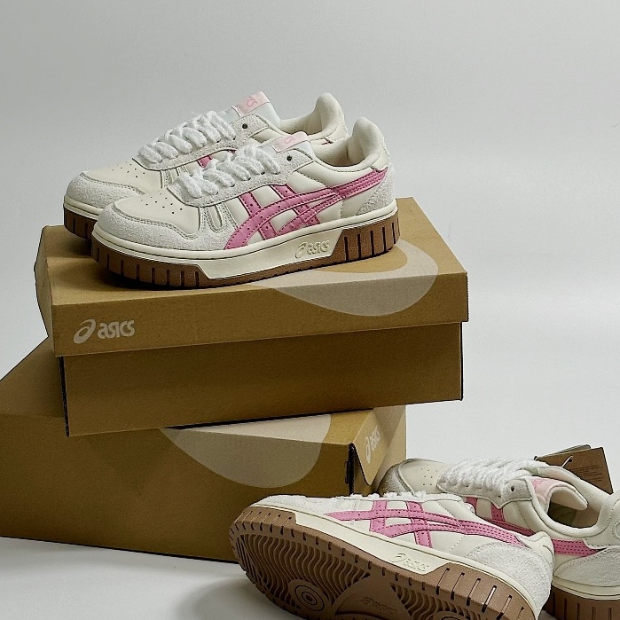 Giày thể thao sneaker Asic Hồng Siêu Cấp ,GIÀY THỂ THAO ASICS COURT PINK WHITE FULLBOX TẶNG BOX BẢO VỆ