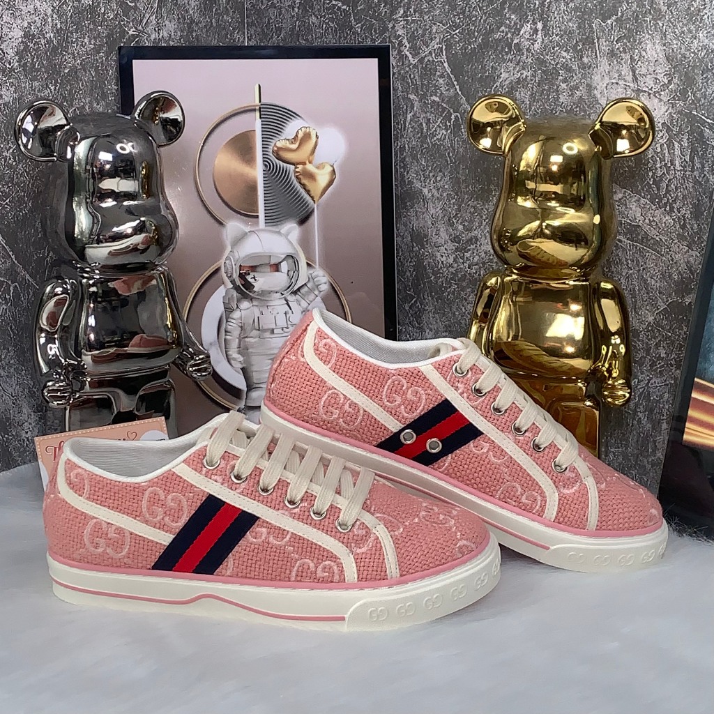 [ Ocean Park Luxury ] GIÀY GUC.CI TENIS 1977 Hồng nữ tính CAO CẤP BẢN ĐẸP NHẤT