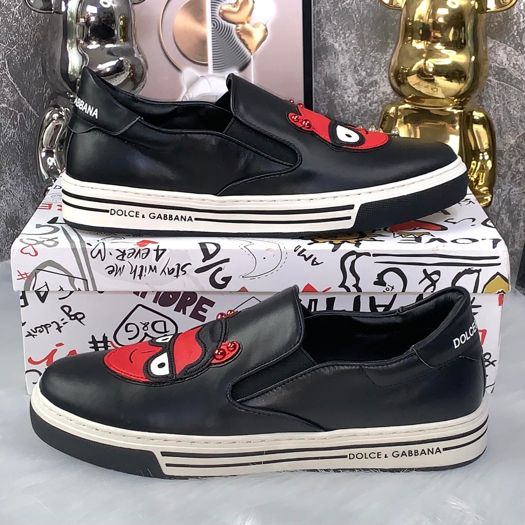 [ Ocean Park Luxury ] Siêu Phẩm Giày Thể Thao Sneaker DG Mặt Qủy hàng Cao Cấp full box dành cho các Boy Phố
