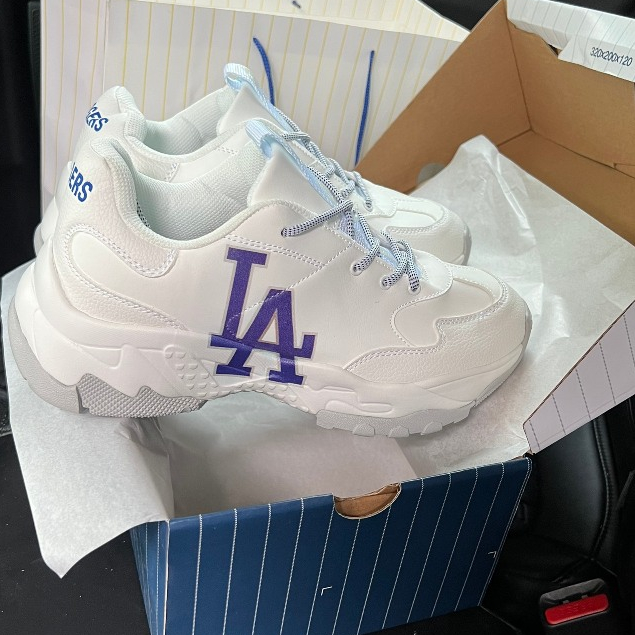 [AIO sneaker] Giày MLB BigBall Chunky A LA Dodgers Sneakers,Giày thể thao sneaker LA xanh dương 1:1 FULL BOX