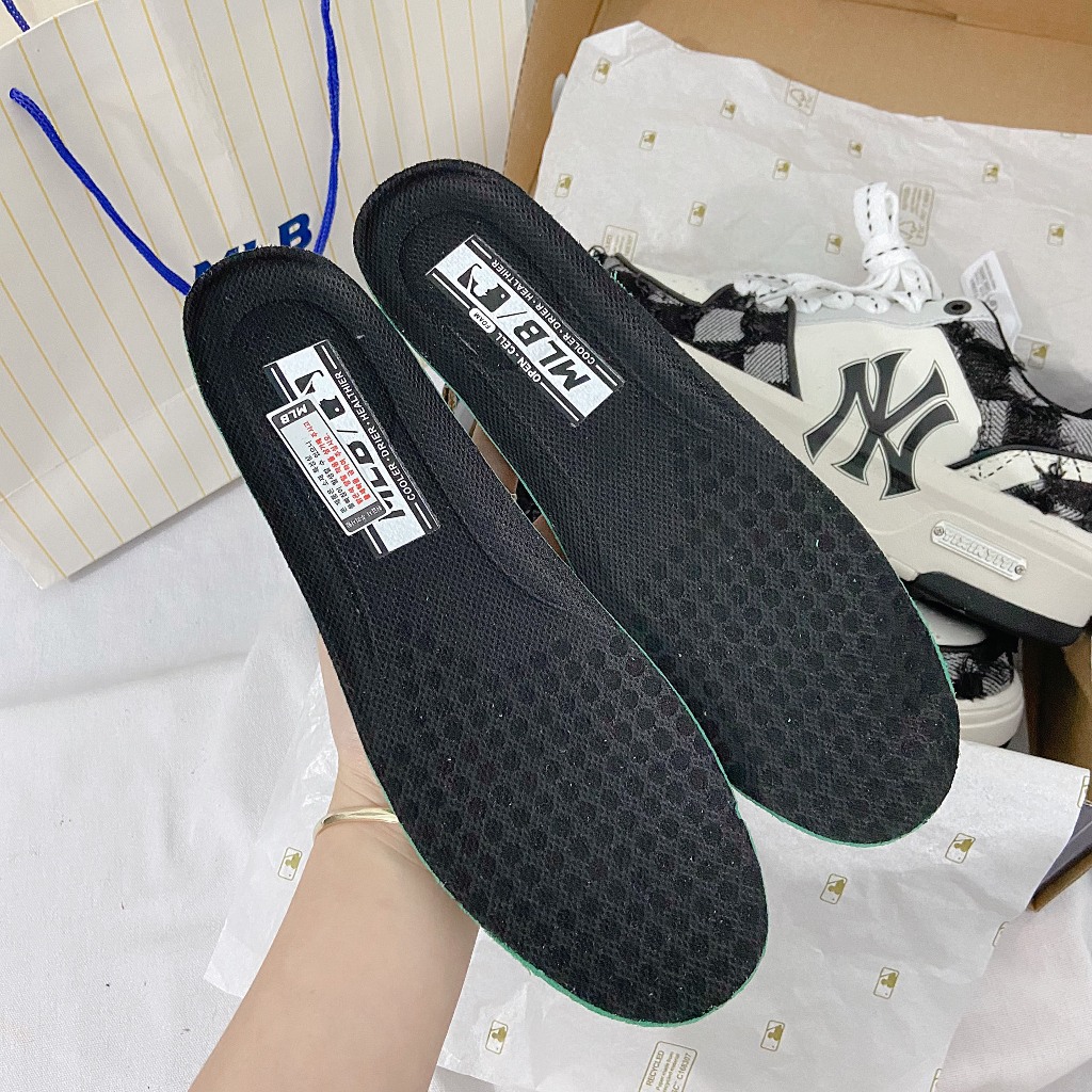 [AIO sneaker] GIÀY SNEAKER MLB Chụky Liner Ny Denmin Black Likeauth_MLB Chunky Liner New York Yankees_FULL BOX_FREE SHIP