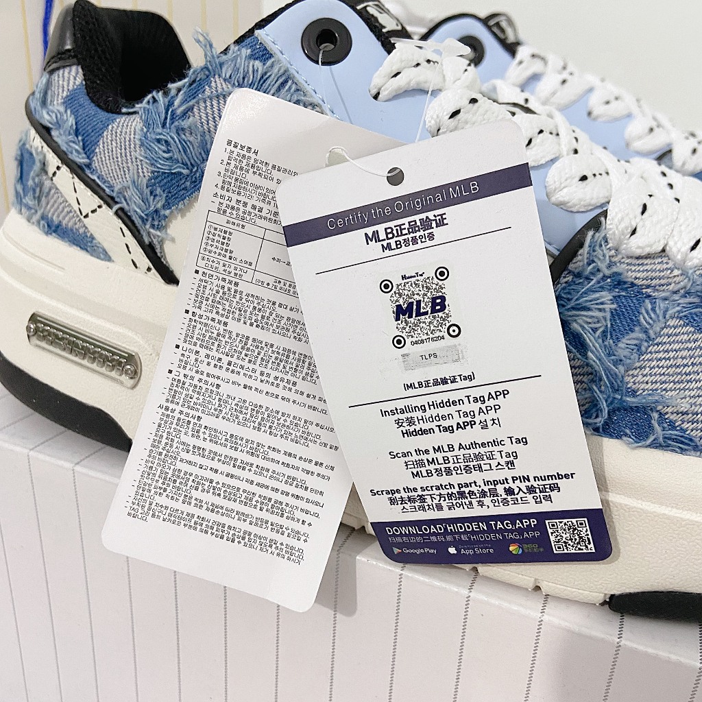 [AIO sneaker] GIÀY SNEAKER MLB Chụky Liner Ny Denmin Blue Likeauth_MLB Chunky Liner New York Yankees_FULL BOX_FREE SHIP