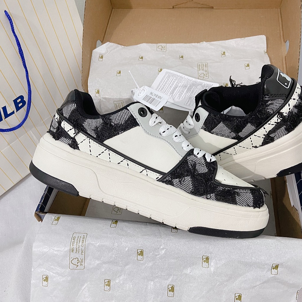 [AIO sneaker] GIÀY SNEAKER MLB Chụky Liner Ny Denmin Black Likeauth_MLB Chunky Liner New York Yankees_FULL BOX_FREE SHIP