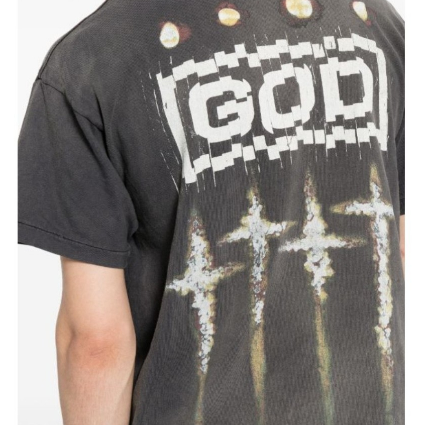 Áo Phông SAINT MXXXXXX God Sơn Tùng MTP Chất Cotton T-shirt Siêu Sang Chảnh, Áo Phông SAINT MICHAEL para hombres hot2024