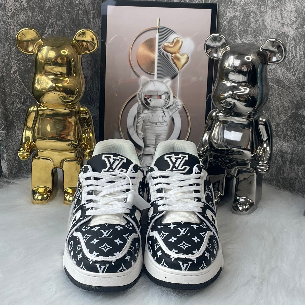 [ Ocean Park Luxury ] Siêu Phẩm Giày Thể Thao Sneaker L/V Trai.ner #54 Da.mier E.bene Multi Cao Cấp Ảnh Thật+Tặng Tất