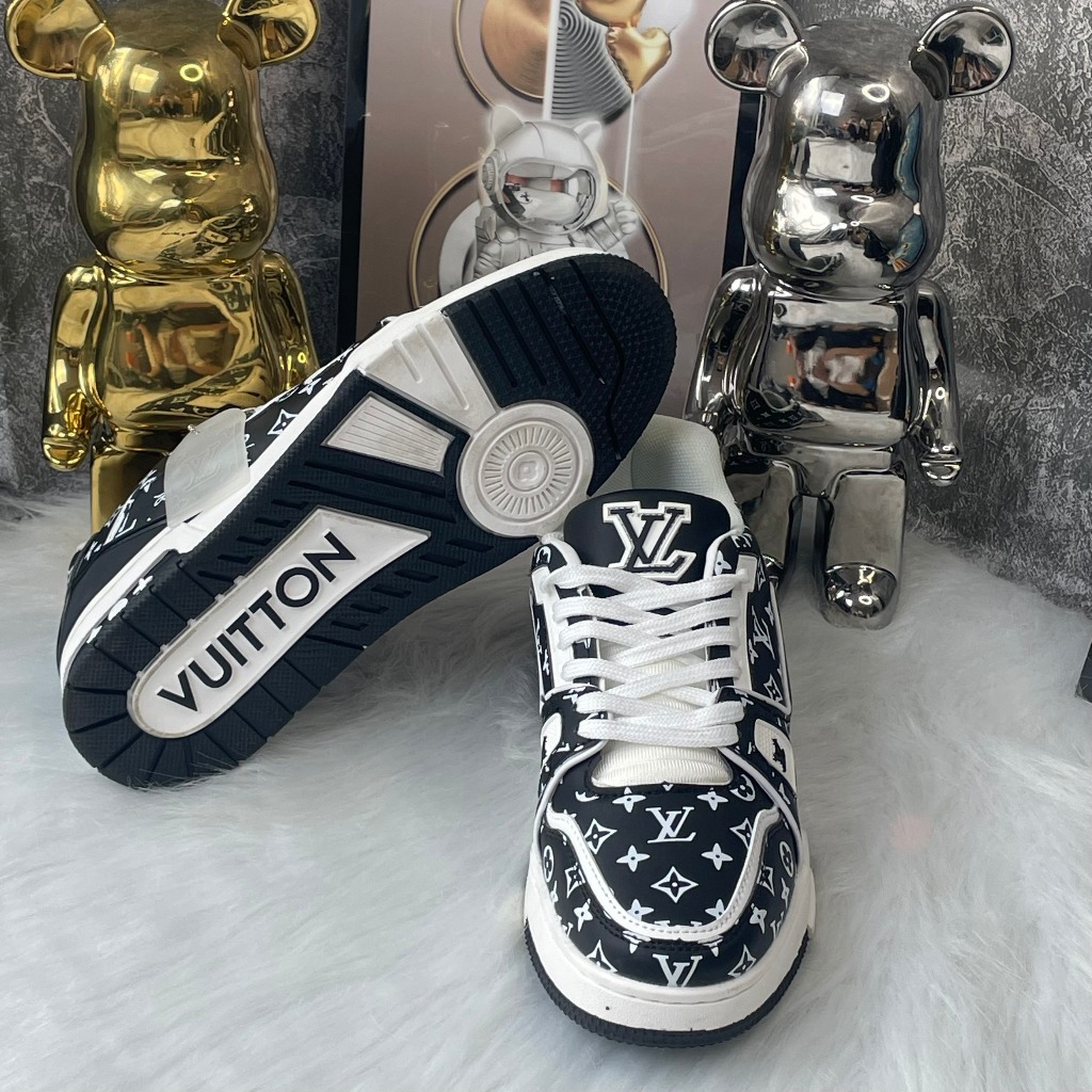 [ Ocean Park Luxury ] Siêu Phẩm Giày Thể Thao Sneaker L/V Trai.ner #54 Da.mier E.bene Multi Cao Cấp Ảnh Thật+Tặng Tất