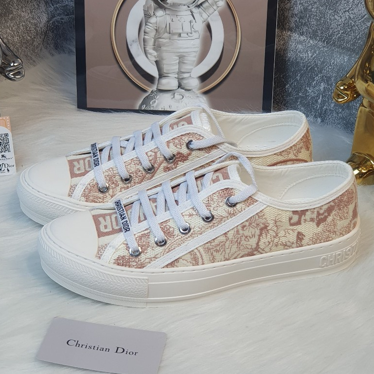 Giày Thể Thao D.ior  b56 Hoạ Tiết Hổ Hồng Hàng Quảng Châu Cao Cấp Full Box,Giày Thể Thao D.i.o Thêu Canvas Hổ Hồng
