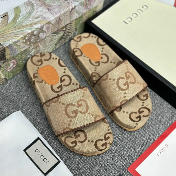 Dép Lê quai ngang GC họa tiết monogram logo nam nữ Mới 2024 Cập Bến,Dép Lê Huấn Hoa Hồng họa tiết gc