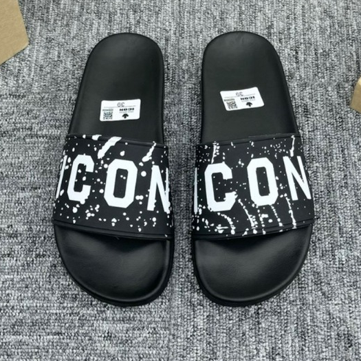 Dép Lê ICON vảy sơn quai ngang ,Dép nam nữ icon vẩy sơn mới nhất đế cao su chống thấm nước mẫu dép hottrend 2024