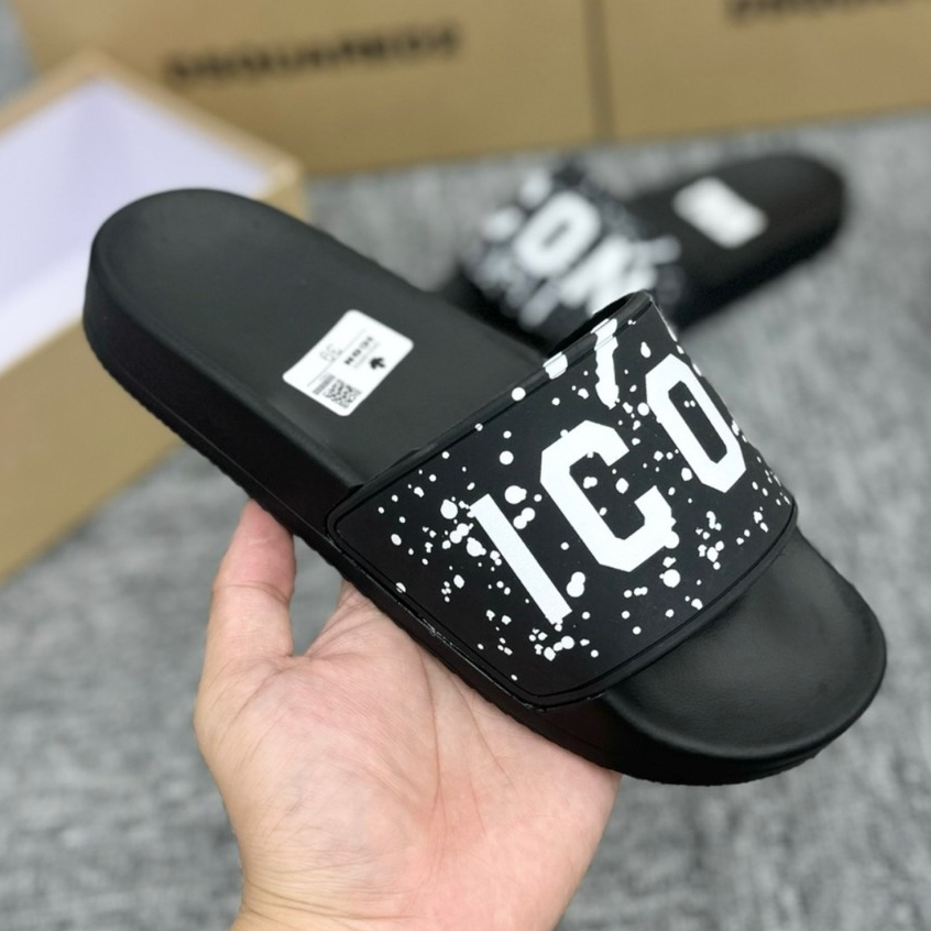 Dép Lê ICON vảy sơn quai ngang ,Dép nam nữ icon vẩy sơn mới nhất đế cao su chống thấm nước mẫu dép hottrend 2024