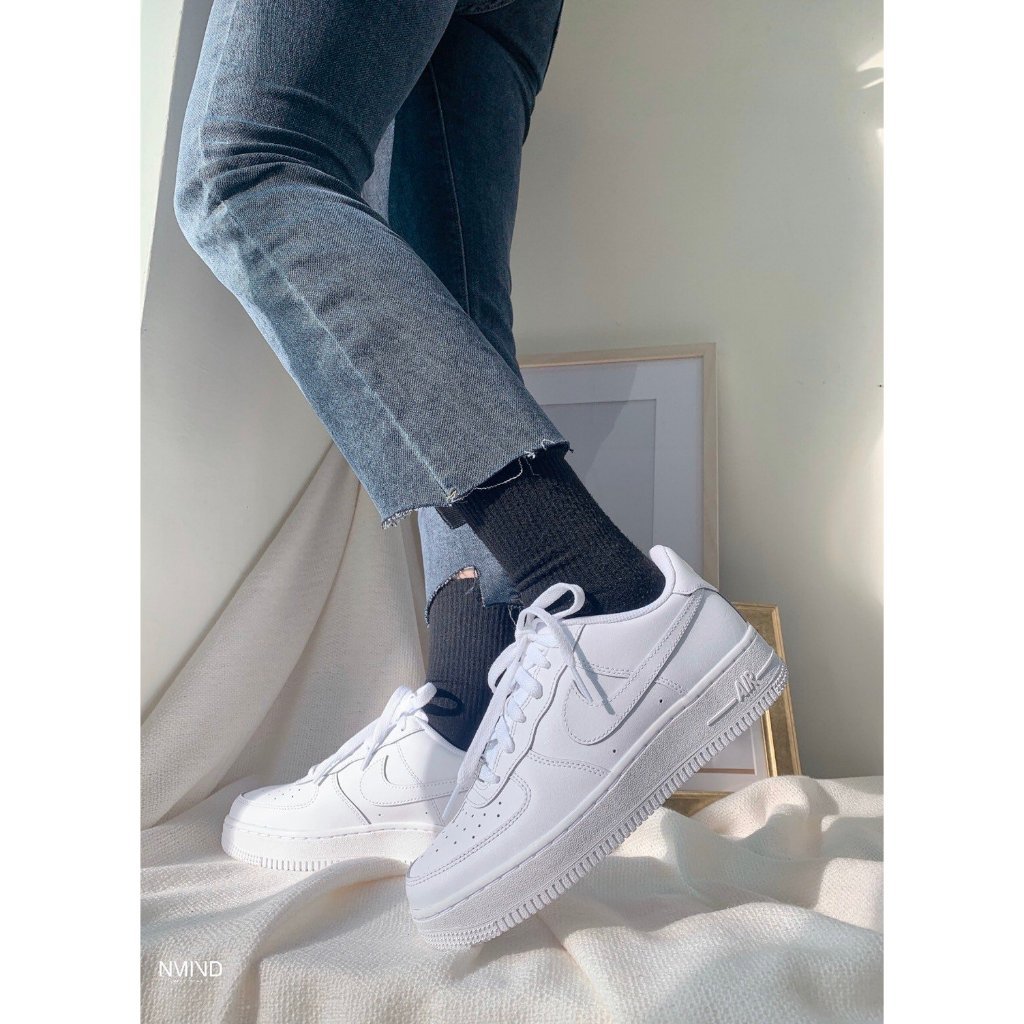 GIÀY AF1 FULL TRẮNG SIÊU NHẸ HÀNG CAO CẤP FULL BOX FREE SHIP,Giày Thể Thao Sneaker Nam Nữ Af1 All white Full Trắng