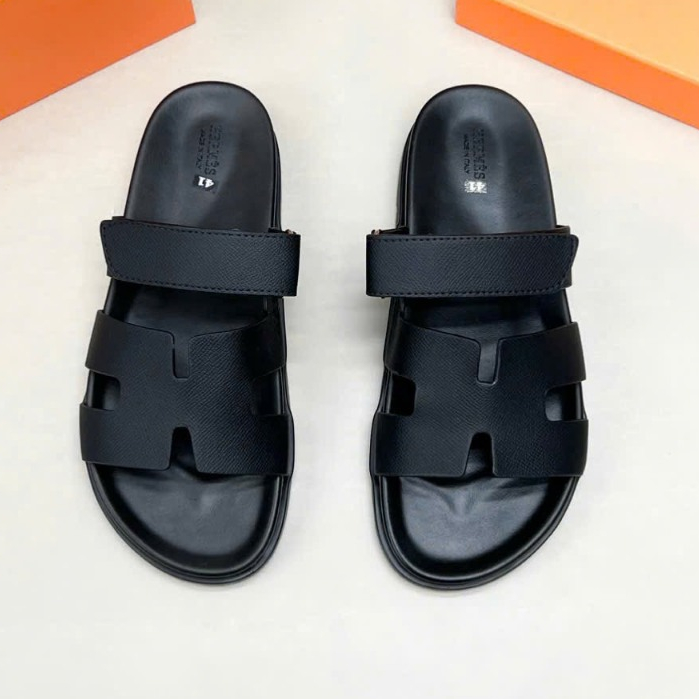[✨ CHẤT LƯỢNG CAO] - Dép Quai Dán H!mmm - Sandal Hơi Mệt Đen Taiga Basic - Fullbox - Hàng Cao Cấp