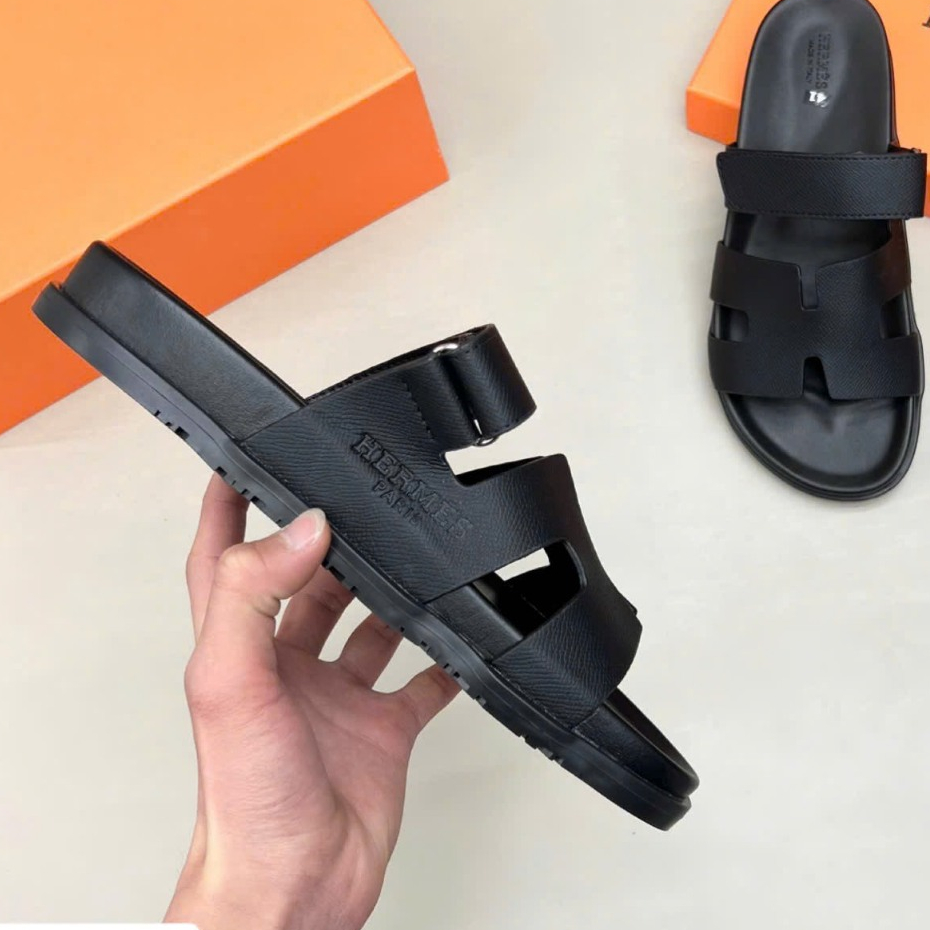 [✨ CHẤT LƯỢNG CAO] - Dép Quai Dán H!mmm - Sandal Hơi Mệt Đen Taiga Basic - Fullbox - Hàng Cao Cấp