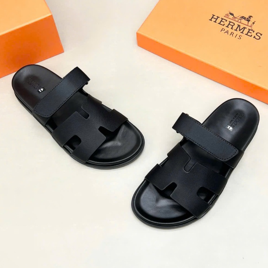 [✨ CHẤT LƯỢNG CAO] - Dép Quai Dán H!mmm - Sandal Hơi Mệt Đen Taiga Basic - Fullbox - Hàng Cao Cấp